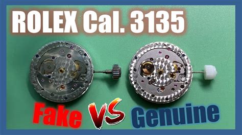 3135 movement rolex fake vs real|rolex 3135 movement price.